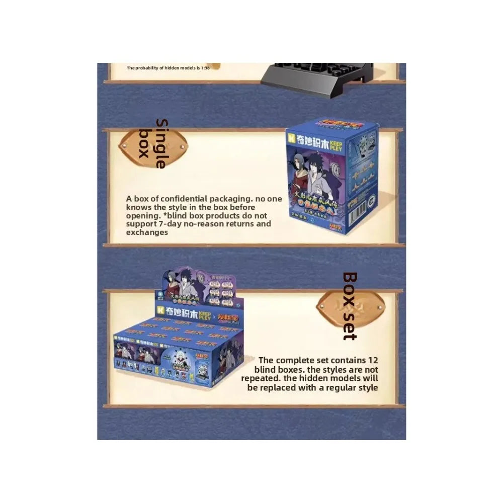 Naruto Mini Figure Blind Boxes