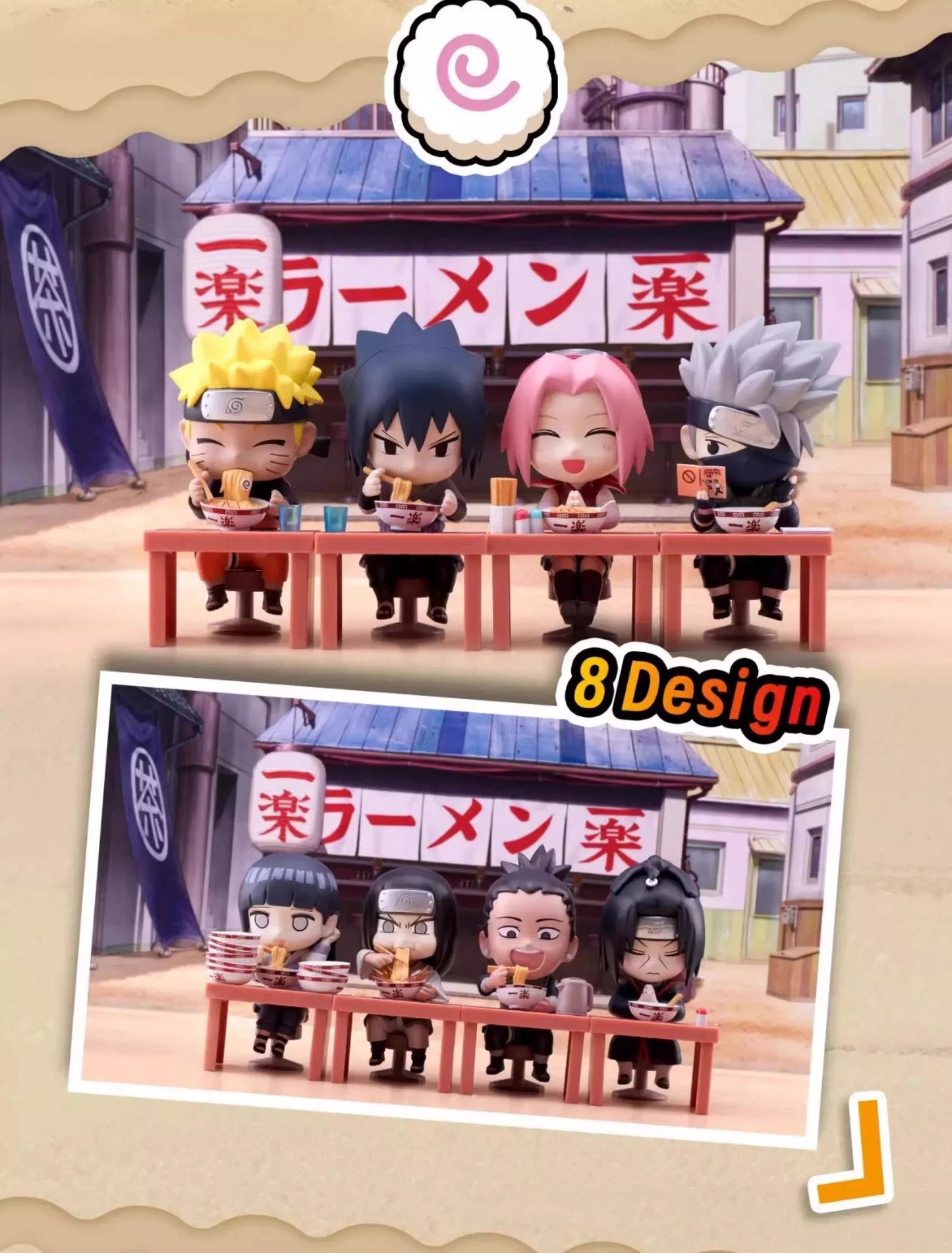 Bandai Naruto Breeze Ramen Noodles Theme Blind Box