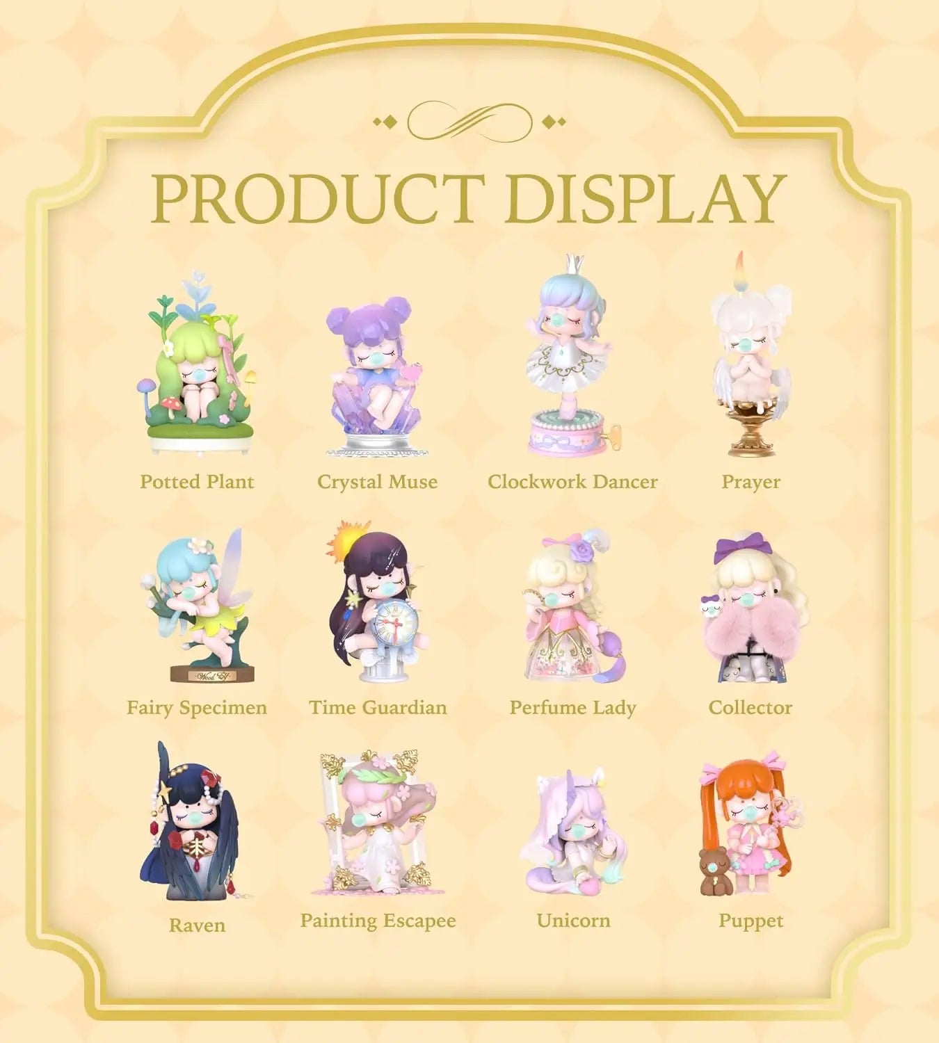 Robotime Rolife Nanci “Museum of Fantasy” Blind Box Collectible Figures